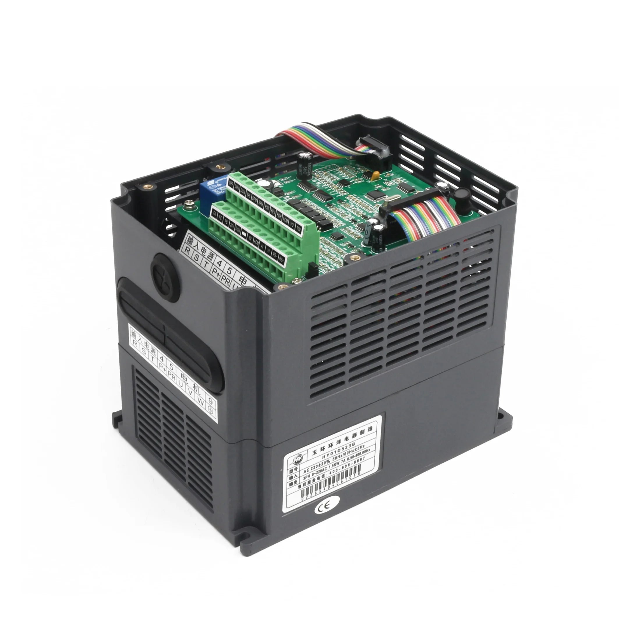 3KW 220V HY HUAN YANG Inverter VFD CNC Spindle motor speed control Variable Frequency Drive 0-400Hz 3P output 1HP or 3HP Input