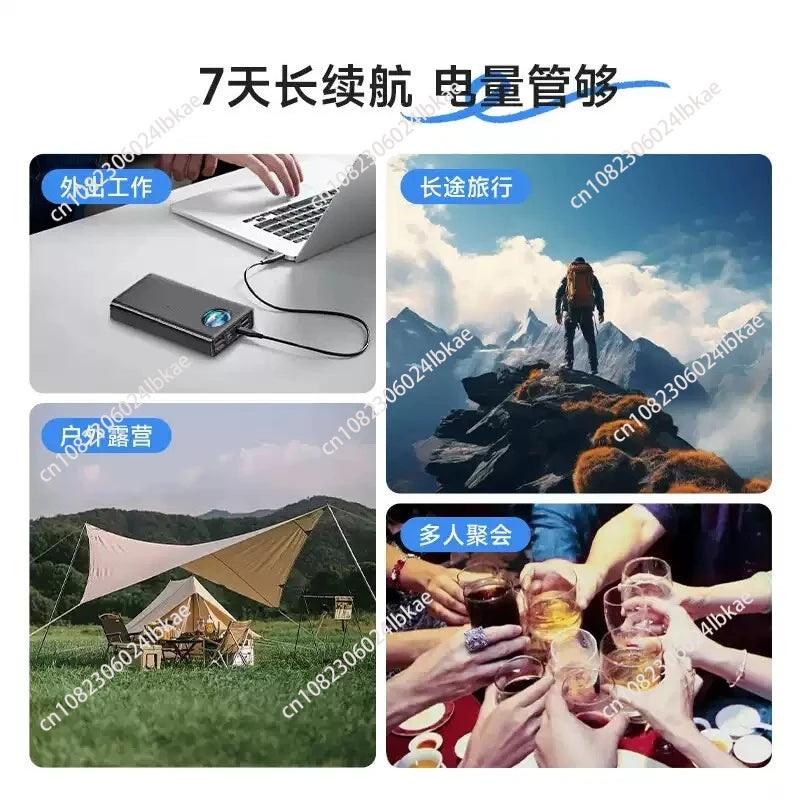 Digital Display 30000mAh Quick 65W Mobile Charger Power Bank For Baseus