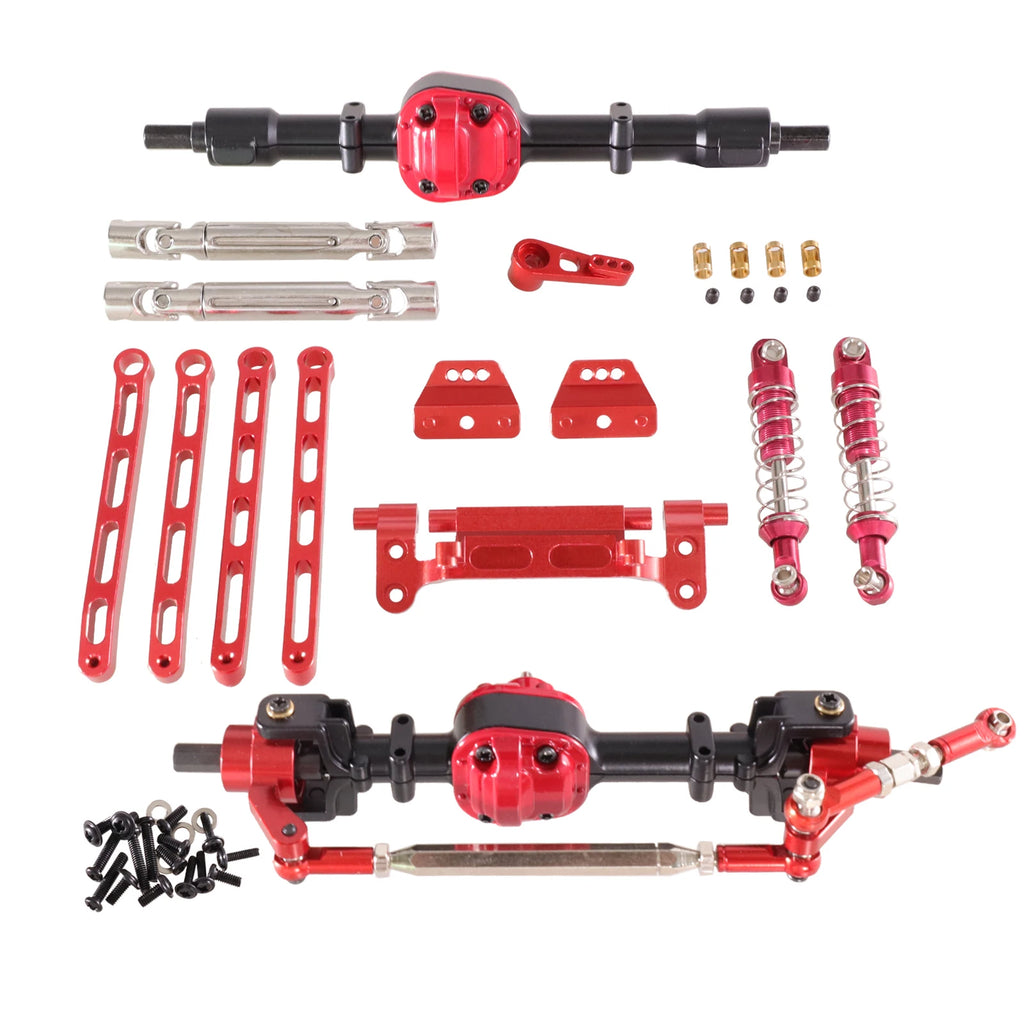 Used For MN Model 1/12 MN82 LC79 MN78 RC Car Parts Metal Upgrade Front And Rear Assembly Kit