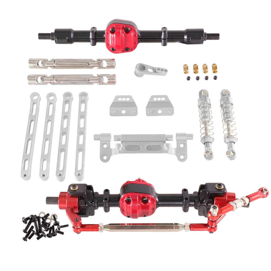 Used For MN Model 1/12 MN82 LC79 MN78 RC Car Parts Metal Upgrade Front And Rear Assembly Kit