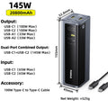 Baseus Power Bank 30000mAh 65W PD3.0 Quick Charging 3.0 FCP SCP Portable External for iPhone 16 15 14 Laptop Tablet Power bank