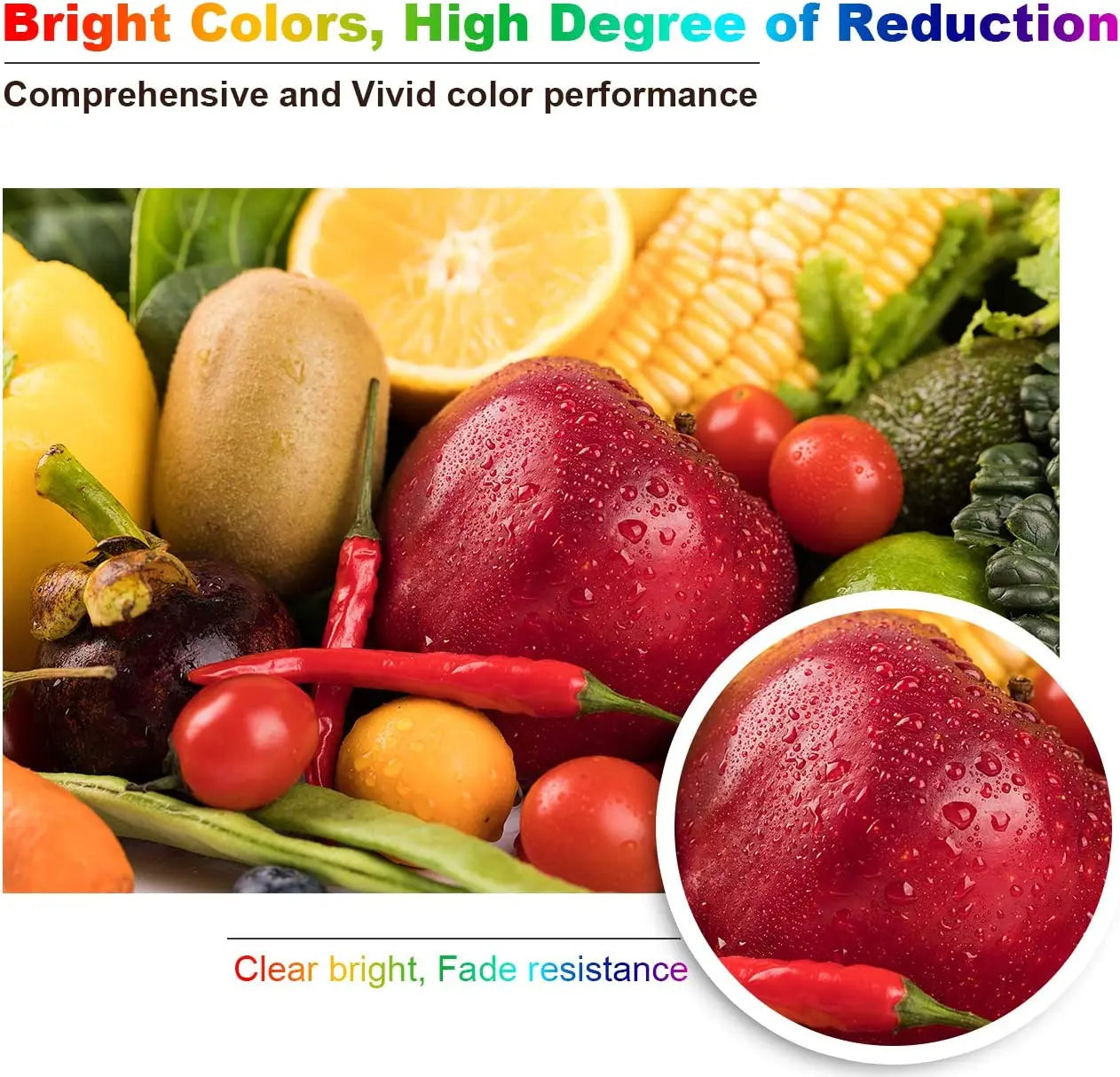 Epson Import High-quality UV Inks 250 ML Brand Premium Led UV Curable Ink for Flatbed Printer T-shirt Base Ink Uv Printer