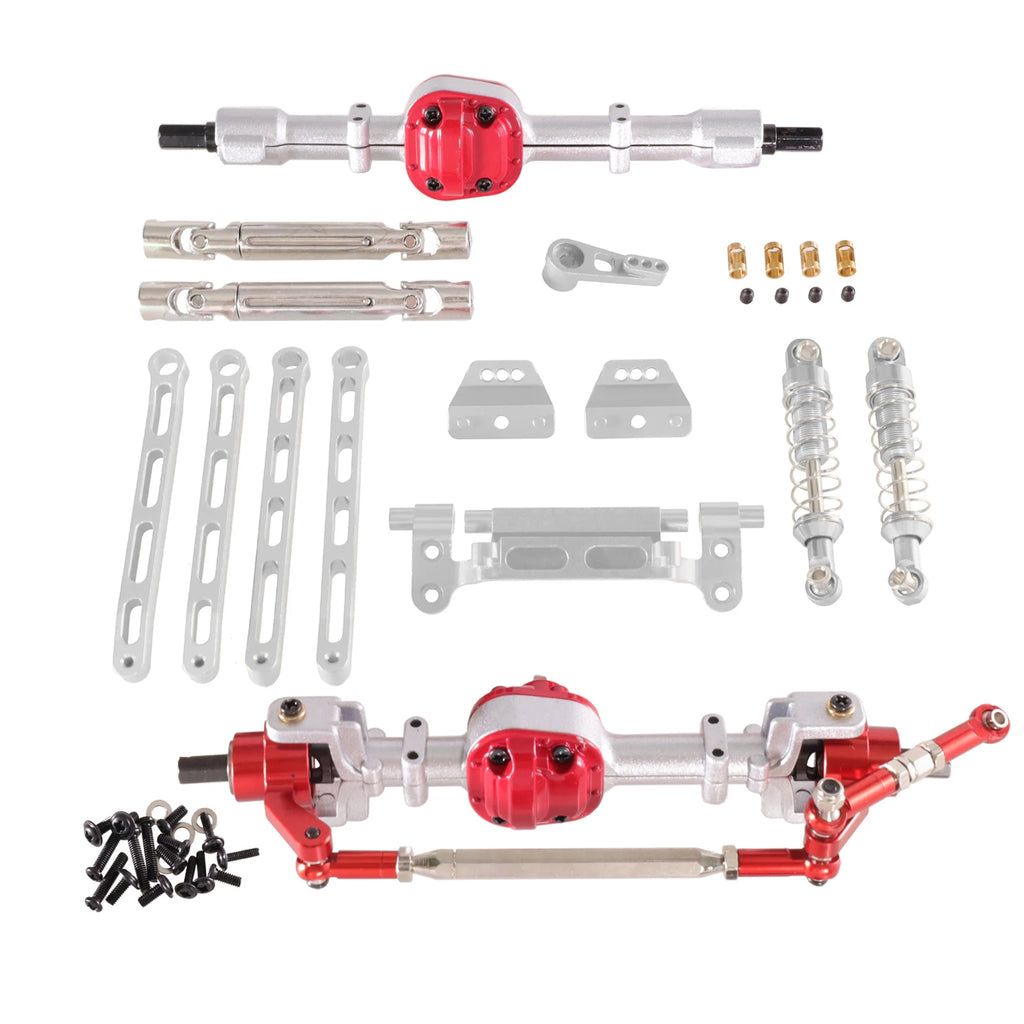 Used For MN Model 1/12 MN82 LC79 MN78 RC Car Parts Metal Upgrade Front And Rear Assembly Kit