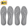 1/2 Pairs Memory Foam disposable Insoles for Shoes Antibacterial Deodorization Sweat Absorption Insert Sport Shoes Pads