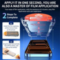 1-5PCS privacy screen protectors for iPhone 17 16 Pro Max 17 Air 15 14 Plus 13 12 tempered glass easy to install anti spy glass