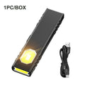 Security flashing work light warning light strong light mini portable outdoor maintenance emergency EDC flashlight knife cap cli