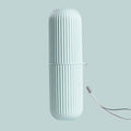 1/4Pcs Travel Camping Storage Box Organizer Travel Toiletries Storage Cup New Creat table Toothbrush Protect Holder Cup Case