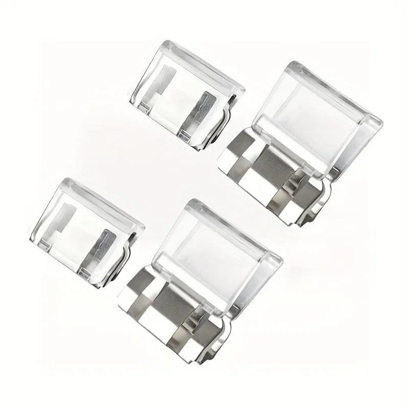 2/4/6/pcs Invisible Leg Shortening Clips - Anti-Slip Hem Grippers for Pants (No-Sew Hem Adjustment Tool)