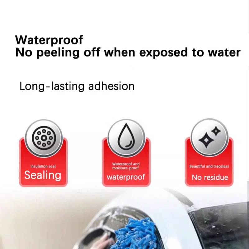 3M Double-sided Adhesive Tape - Transparent - Acrylic - Strong Adhesion - For Home, Car, Wall Fixing - No Scarring