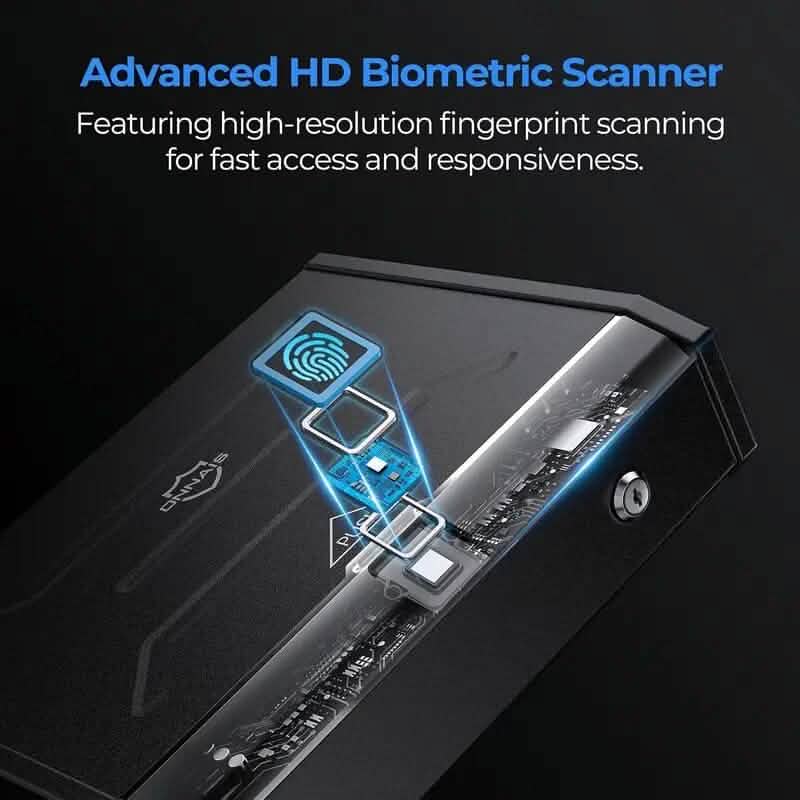 Biometric Gun Safe for Pistols