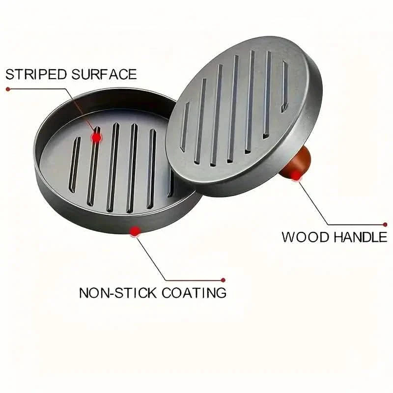 Burger Press Non-Stick Hamburger Press Patty Maker Mold