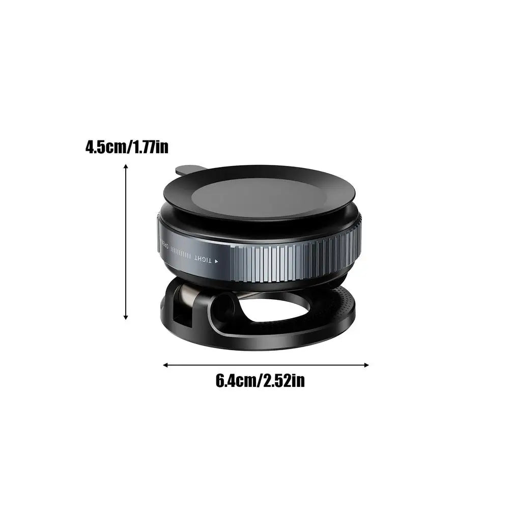 Magnetic Phone Holder for car 360° Rotatable Foldable & Adjustable Magnetic Car Mount ,Suction Cup Phone Holder for Car/Mirror