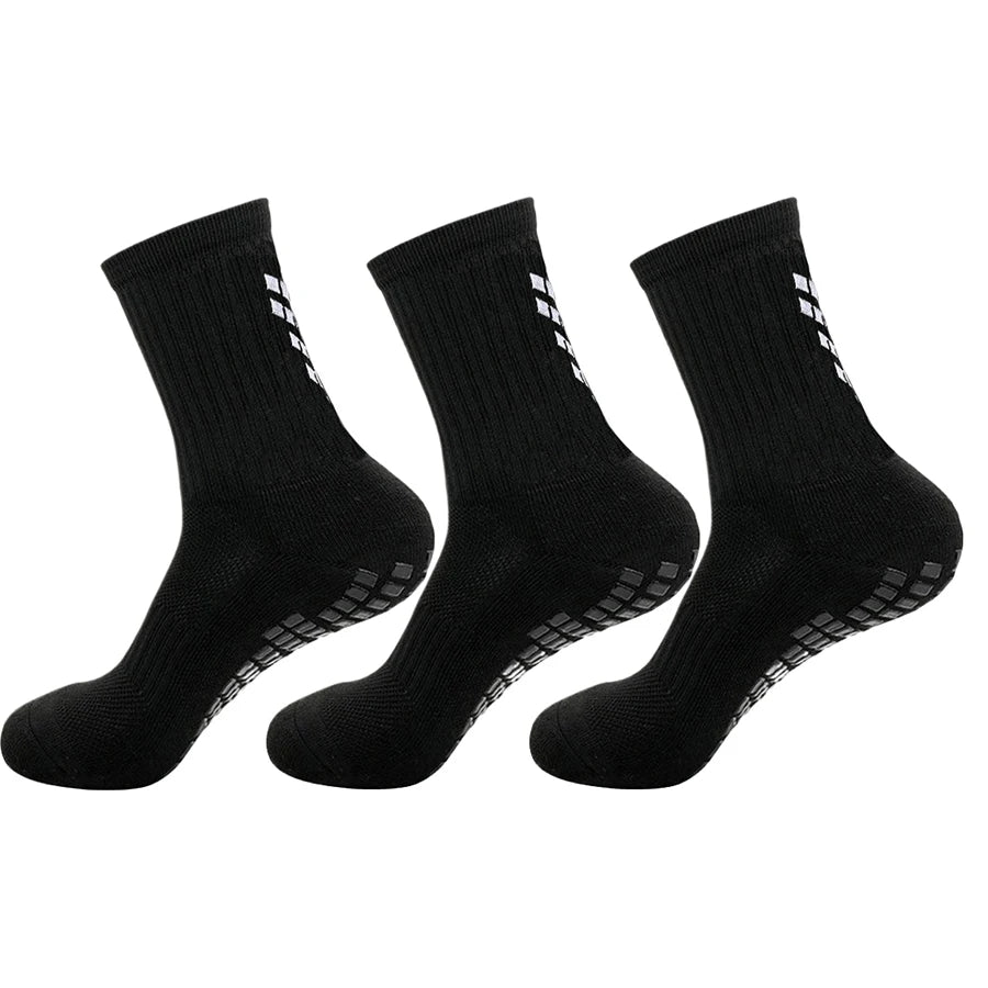 3/6/9pairs men women non slip grip cycling hiking non slip grip socks towel bottom breathable shockproof athletic exercise