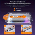 5PCS Easy Install HD Screen Protector For iPhone 17 16 13 Pro Max 11 15 14 16e 12 Mini XR X Xs 7 8 Plus Air Tempered Glass
