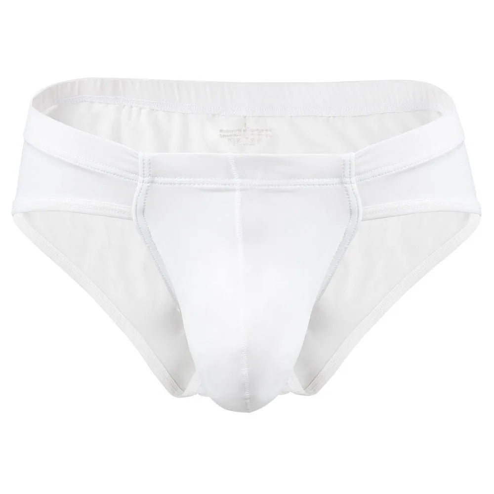 【GWH_22】Men's Underwear Large Pouch Ice Silk underwear Sexy Thin Breathable Underpants