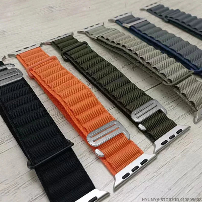 Alpine Strap For Apple Watch Band Ultra 2 3 Watchband 45mm 49mm 42mm 46mm 44mm 41mm 40mm Bracelet Iwatch Series 11 9 8 7 6 SE 10