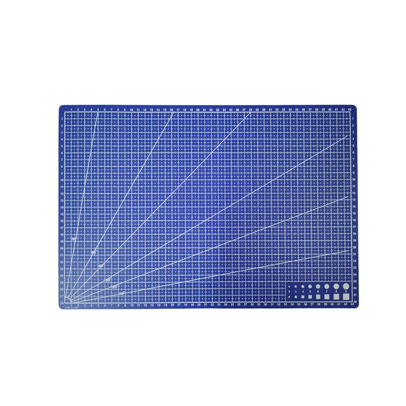 PVC A3 A4 A5 PVC Cutting Mat Cutting Board Workbench Patchwork Sewing Manual DIY Engraving Double-side Pad Leather Craft Tool