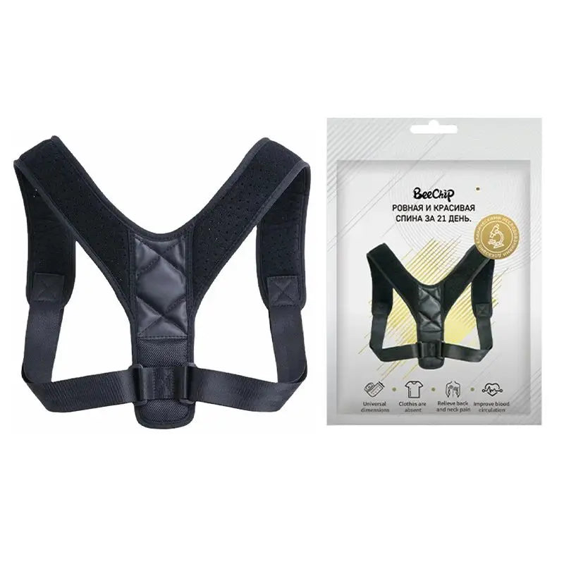 Back Posture Correction Belt – Hunchback Prevention & Sitting Posture Correction, Unisex Breathable Body Shaping Support