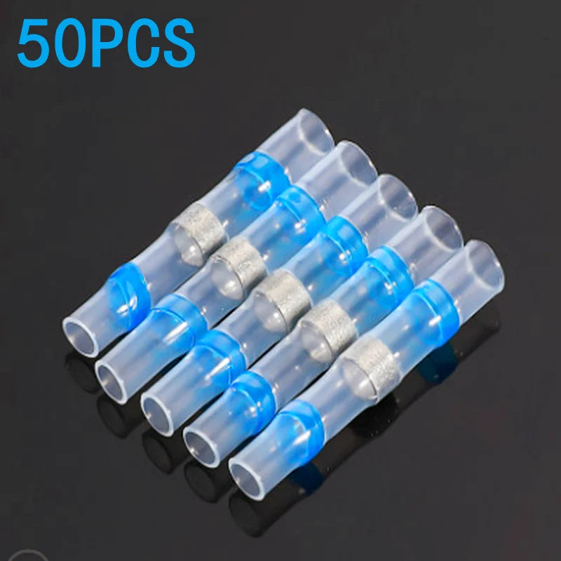 Welding Ring Heat Shrink Terminal, IP67 Waterproof, Electrical Equipment Connection Heat Shrink Tube, Wire Connector Terminal