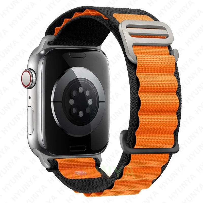 Alpine Strap For Apple Watch Band Ultra 2 3 Watchband 45mm 49mm 42mm 46mm 44mm 41mm 40mm Bracelet Iwatch Series 11 9 8 7 6 SE 10