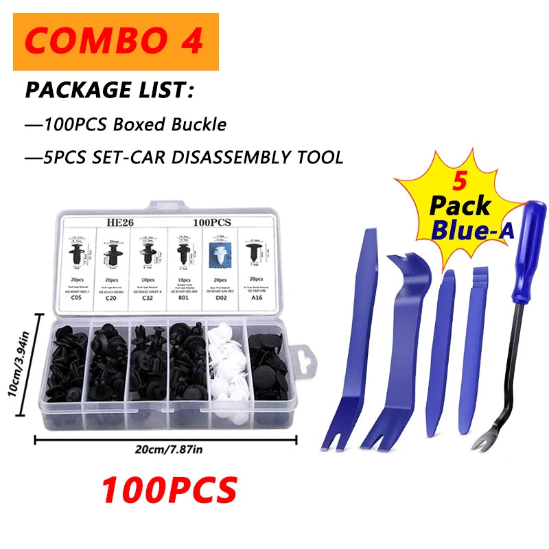Car Hand Tool Set Car Disassembly Tool Kit Stereo Repair DVD Repair Tool Dashboard Removal Tool Interior Plastic Trim Panel