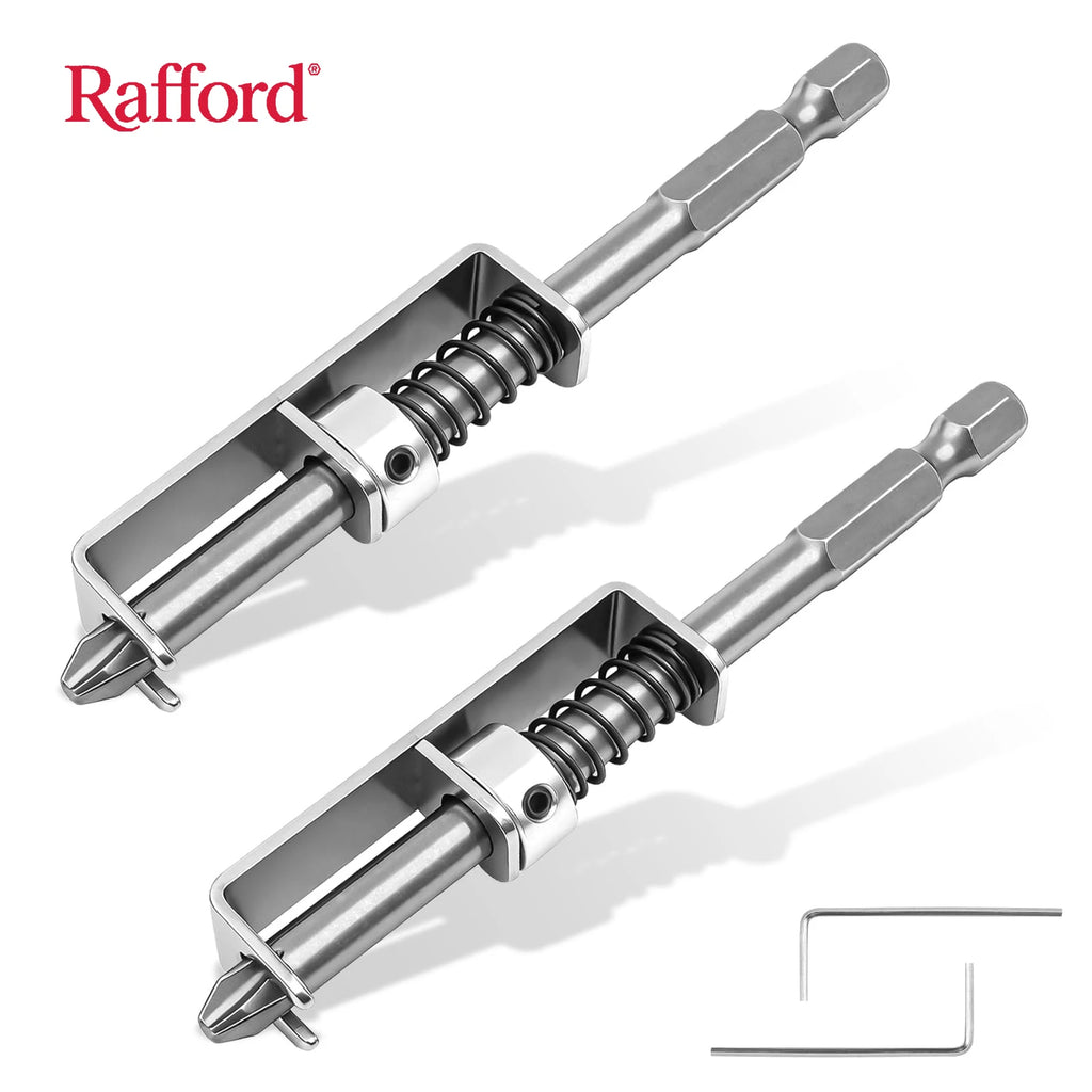 Rafford Screw holder drill bit Phillips anti-drop screwdriver bit fixing clamp set suitable for electric drills, DIY repair.