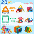 Medium Size Magnetic Block Building Toy Set，Creative Construction STEM Toy,Back-to-School Season, Birthday Gift