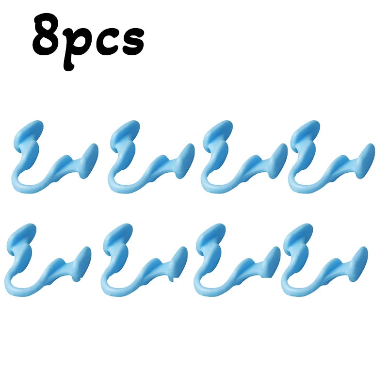 2-10pc Silicone Anti-Snoring Corrector Sleep Aid Nose Expanders Improve Sleeping Quality Relief Nasal Clip Stop Snoring Device