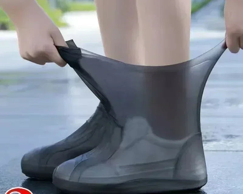 Reusable Waterproof Rain Shoe Covers Non-Slip Overshoes for Men & Women Outdoor Fishing Commute & Household Use Home Garden