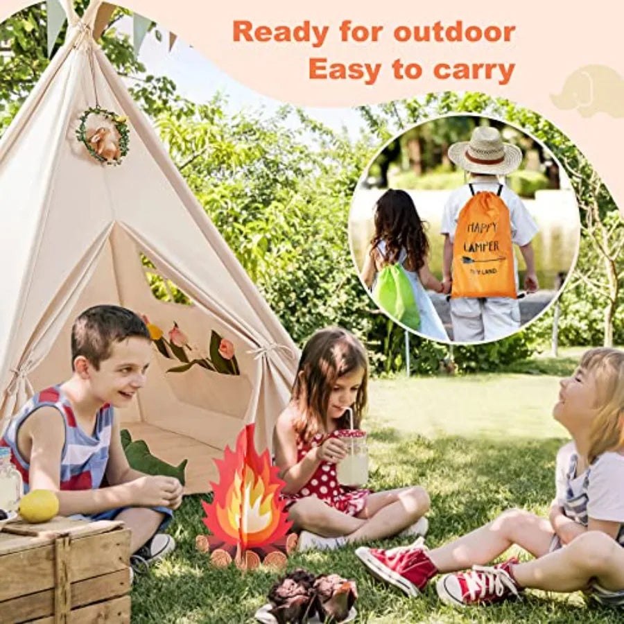 Tiny Land Teepee Tent for with Star Lights, Foldable Play Tent for Girls and Boys, Washable Indoor Toddler Tent, Cozy Warm Read