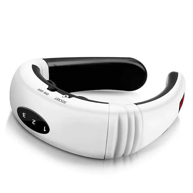 Electric Neck Massager and Pulse Back 6 Modes Power Control