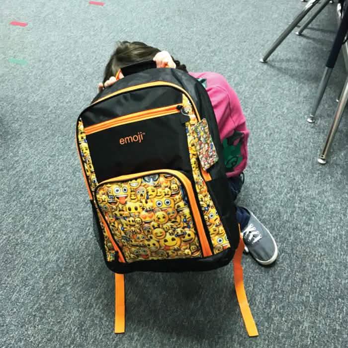 Emoji Bulletproof Backpack