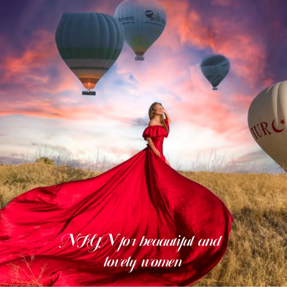 NFYN Simple Red Elegant Formal Gowns Satin Off the Shoulder Prom Dress A-Line with Pleated Evening Dress حزب فساتين Customized