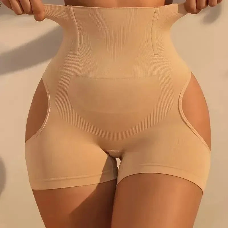 Women High Waist Shaping Control Panty Butt Lifter Shapewear Sexy Show Buttocks Slim Shorts Sexy Underwear Slimming Body Shaper