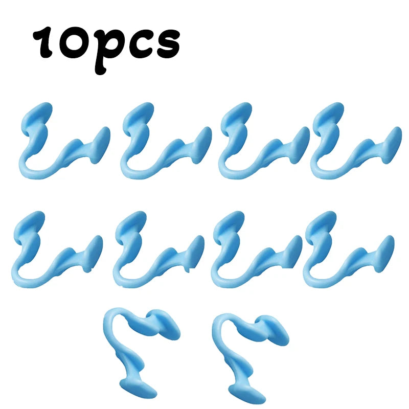 2-10pc Silicone Anti-Snoring Corrector Sleep Aid Nose Expanders Improve Sleeping Quality Relief Nasal Clip Stop Snoring Device