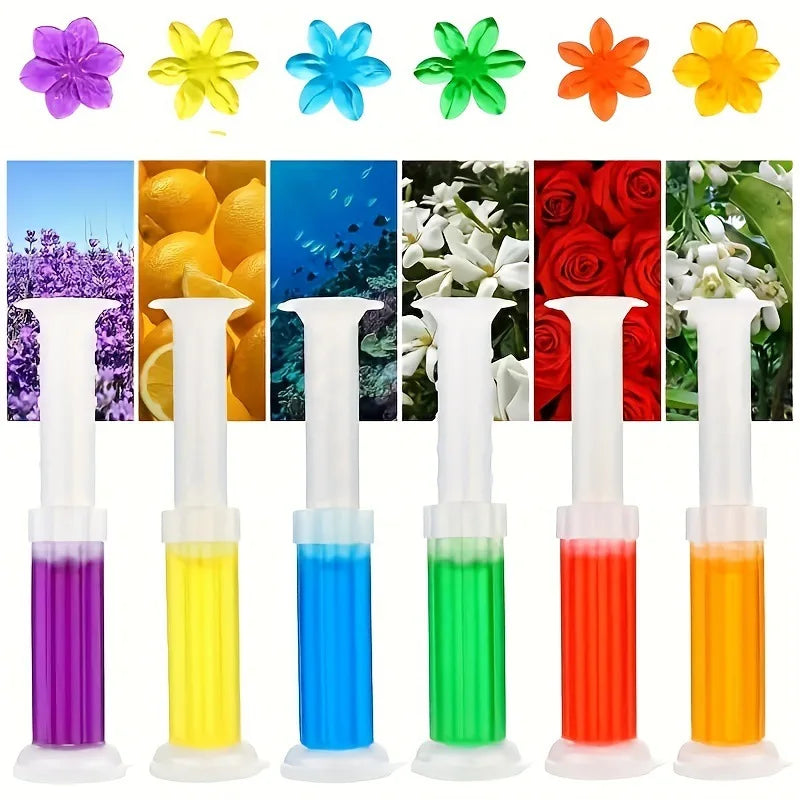 Toilet Cleaner Gel Stick Tablet Toilet Liquid Fragrance Gel Cleaning Deodorization Odor Lasting Solid Aromatherapy Air Freshener