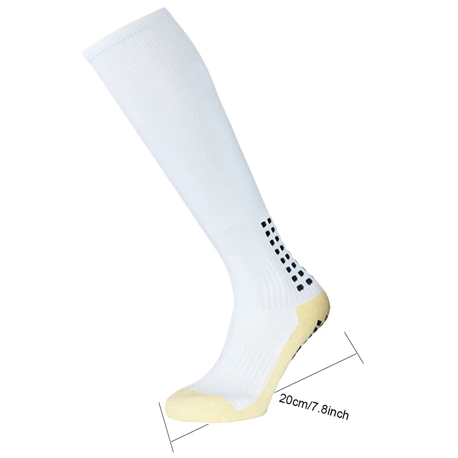 1/5/10pairs Unisex Non Slip Sport Socks For Football Basketball Baseball Rugby Soccer Training