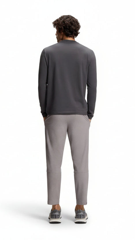 Boss Green Long Tee - Grey