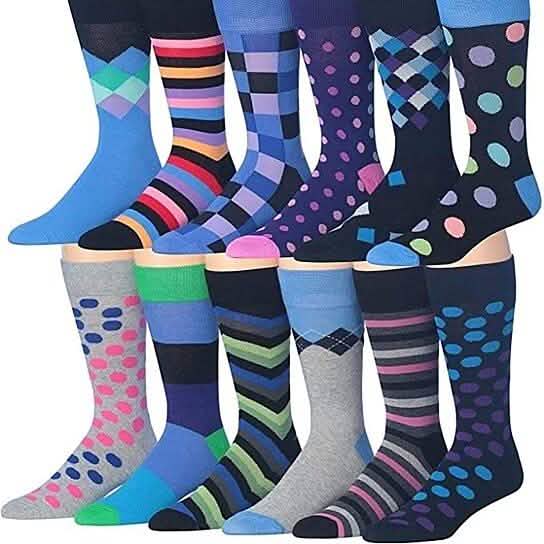 Men's James Fiallo Premium Quality Dress Socks