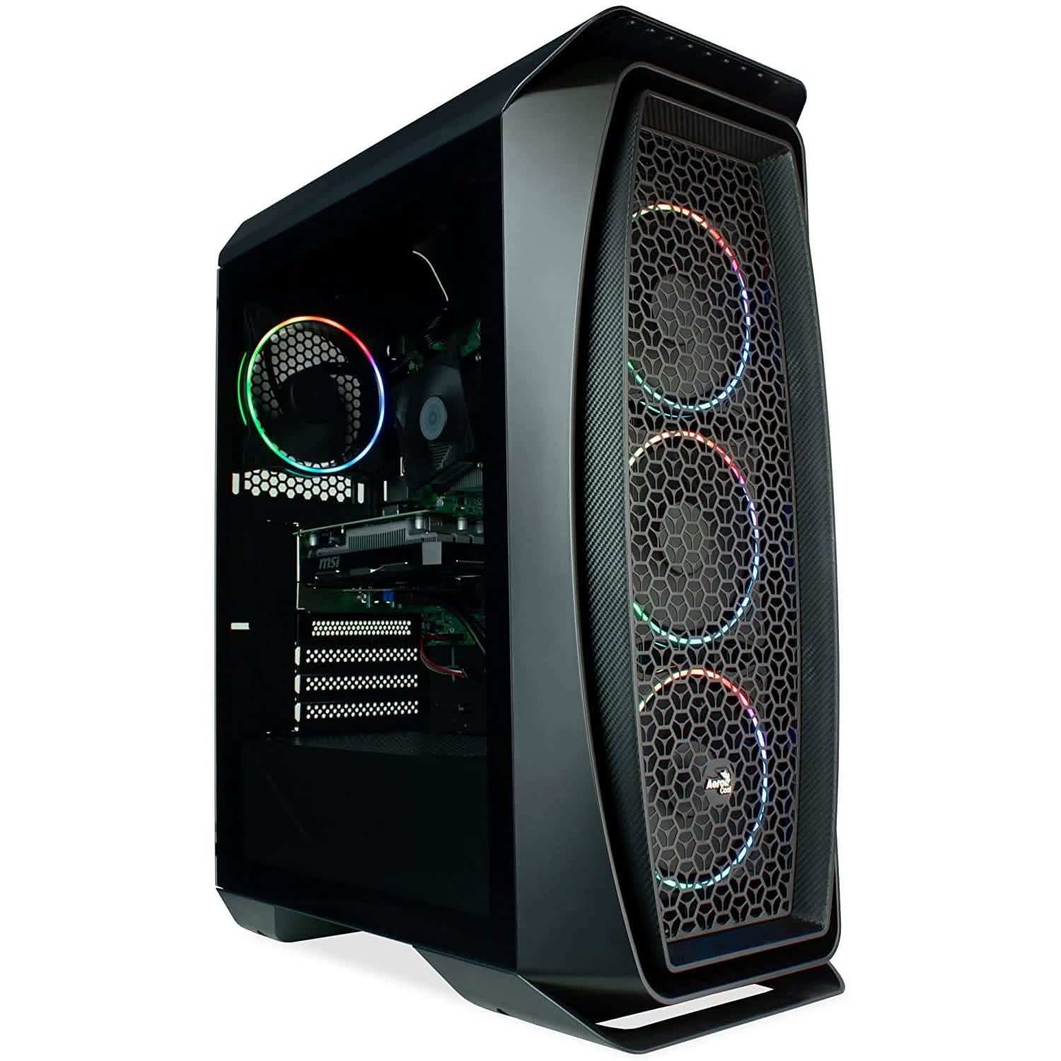 Periphio Ember Gaming Computer 8GB RAM, 120GB SSD + 1TB 7200 RPM HDD (Refurbished)