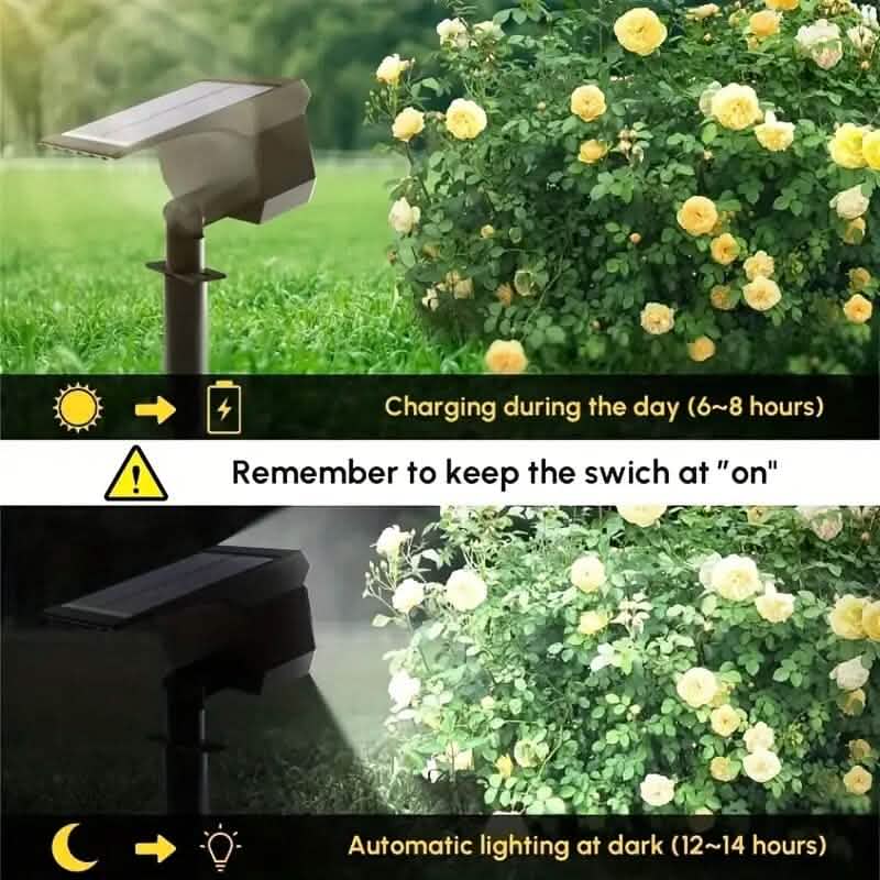 Solar Landscape Outdoor Spotlights